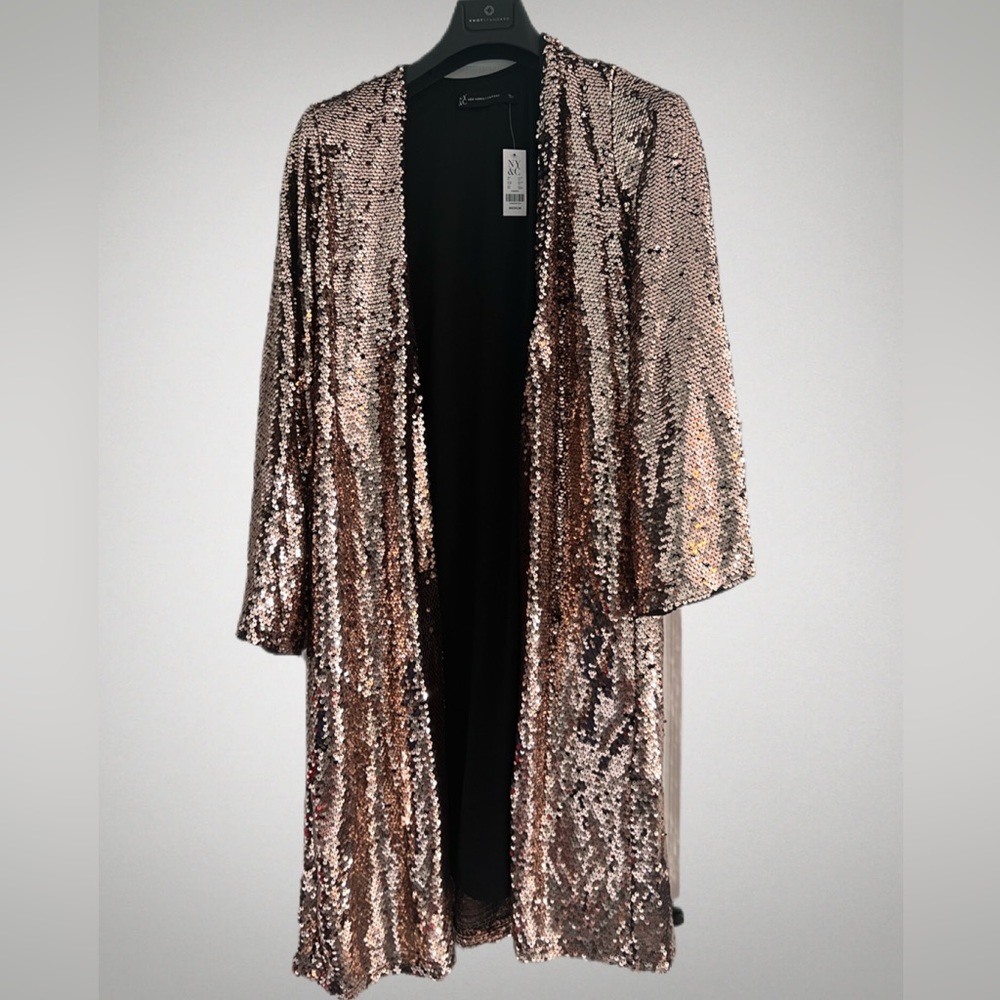 Gold duster jacket